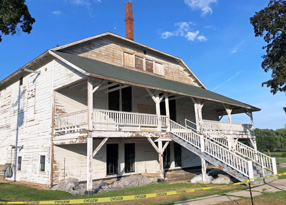 Fireman's Park pavilion history
