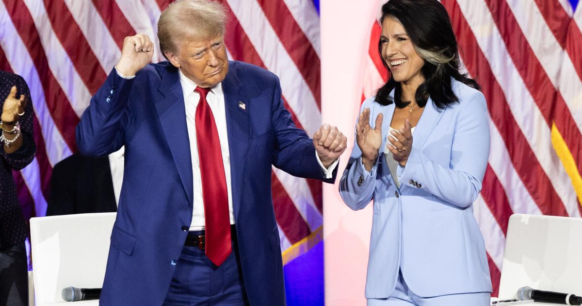 Tulsi Math B Rally PHOTOS: Donald Trump and Tulsi Gabbard rally in La Crosse Thursday
