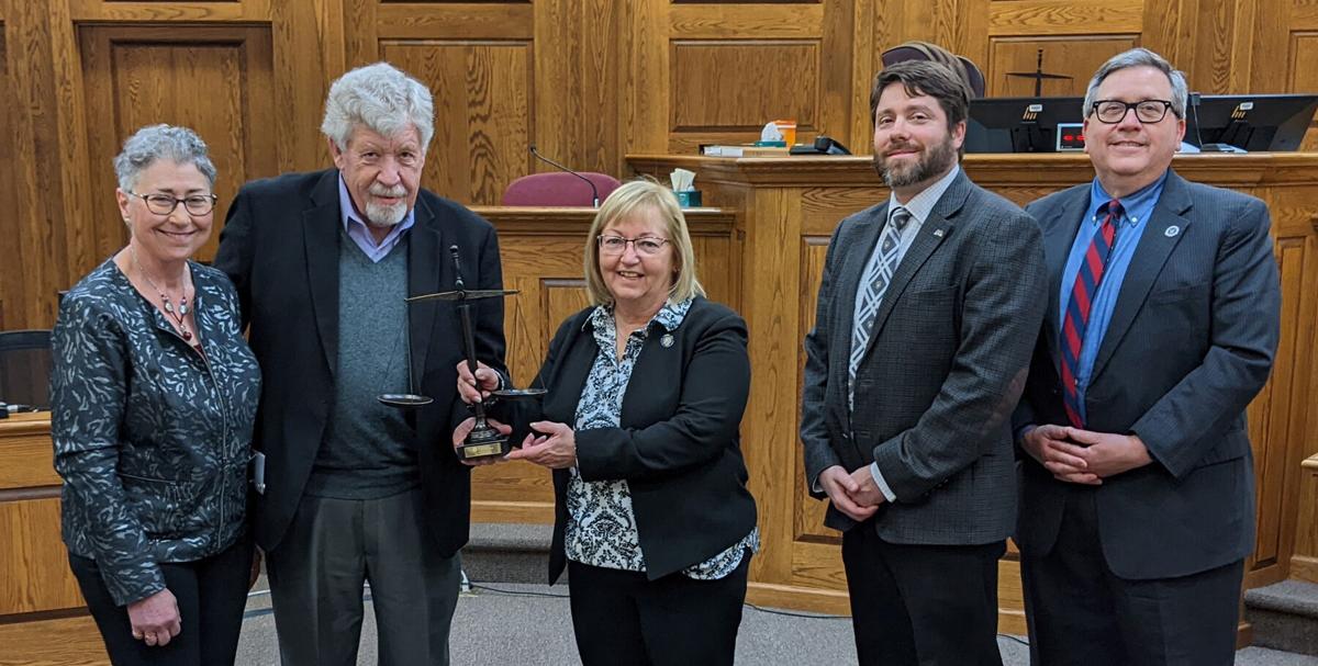 Sen. Ballweg receives ‘Scales of Justice’ Award