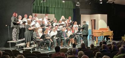 The May 2025 spring concert, directed by Sam Clemmons, at Portage Center for the Arts.