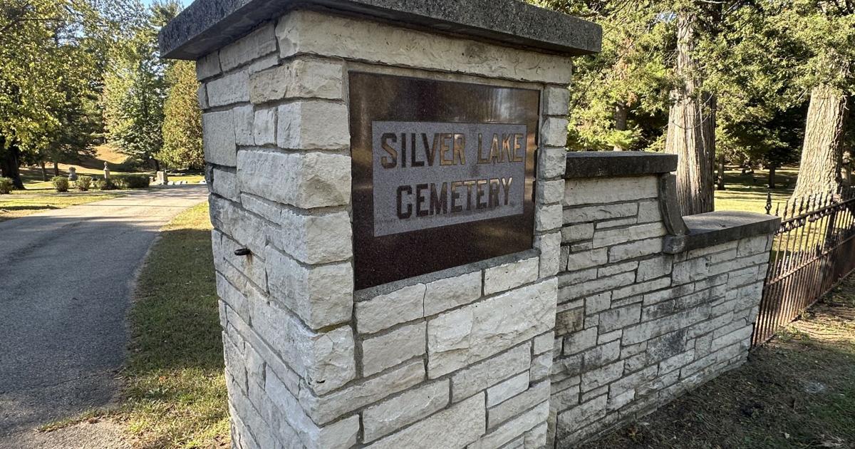 Silver Lake Cemetery building structure to hold cremains Silver Lake Cemetery building structure to hold cremains