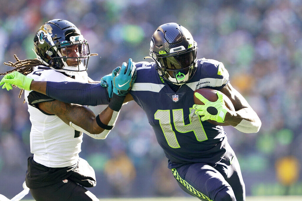 Seattle Seahawks' DK Metcalf burns Darius Slay, Philadelphia Eagles again