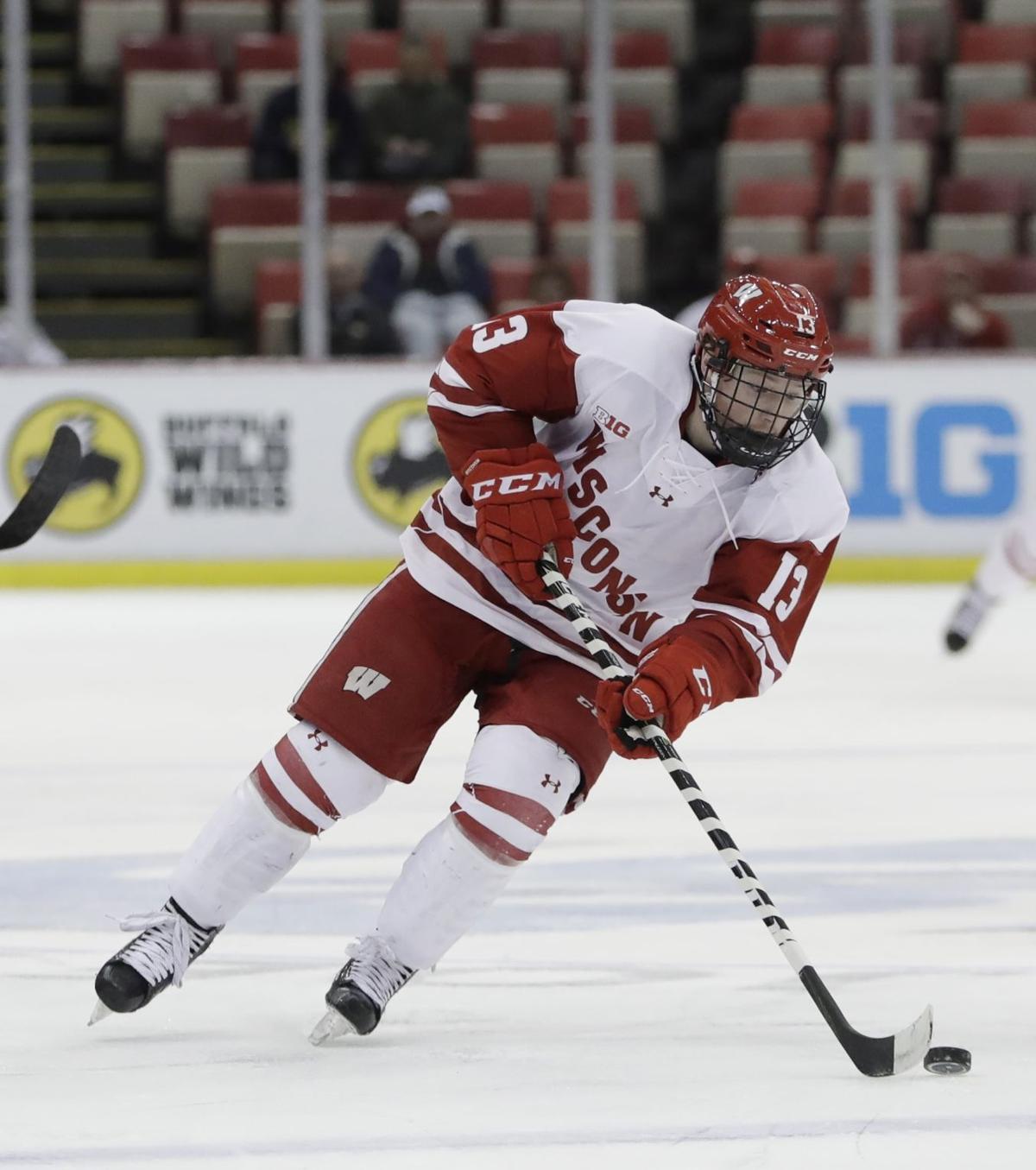 Wisconsin Badgers forward Ryan Wagner earns Big Ten hockey's second