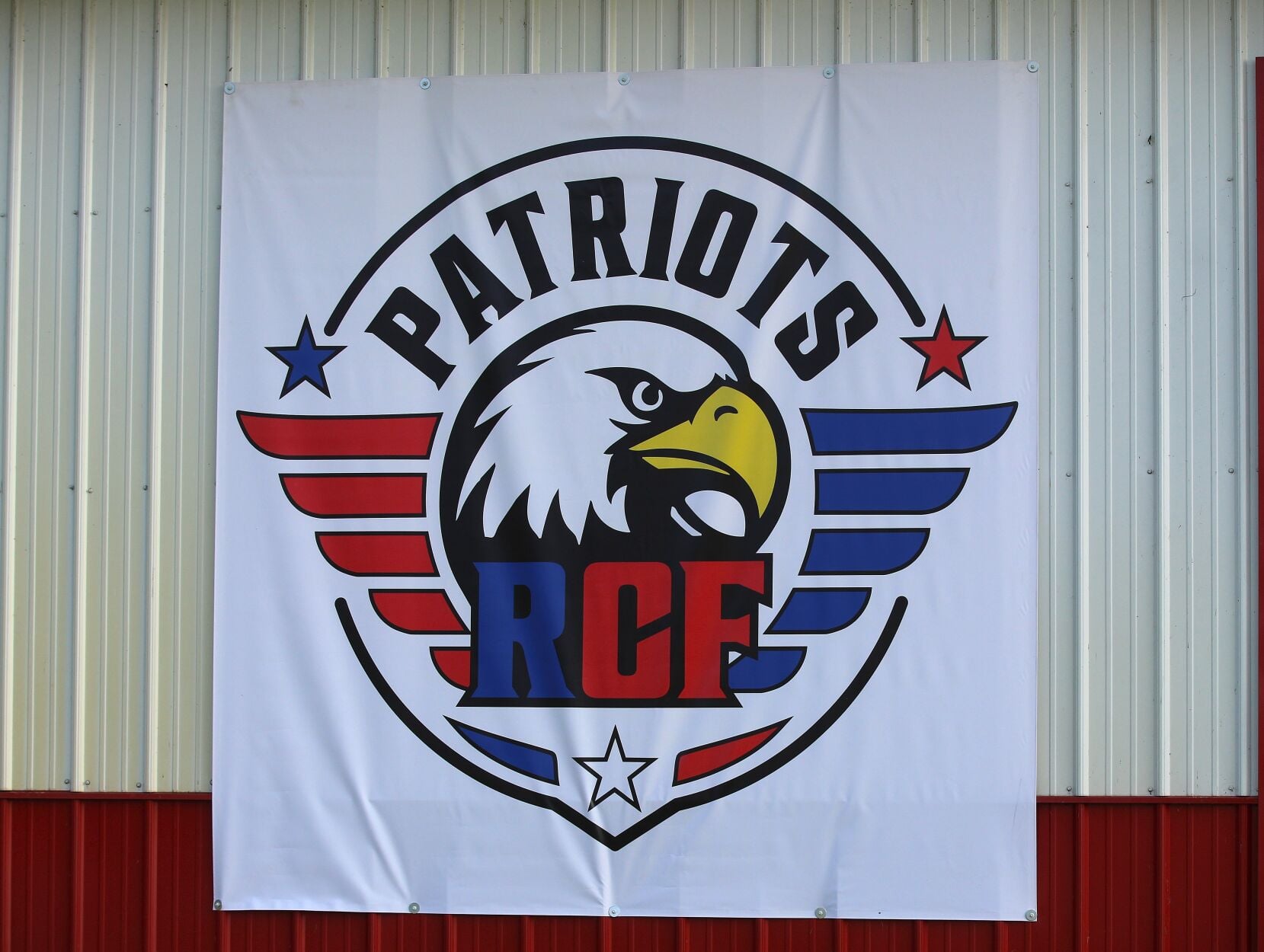 Randolph/Cambria-Friesland football banner