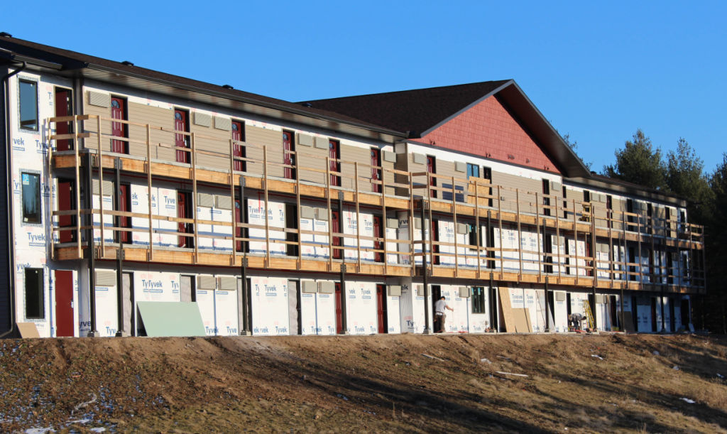 New dorm close to completion Regional news