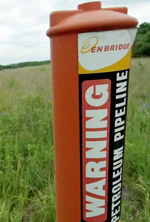 Enbridge pipeline in Columbia County