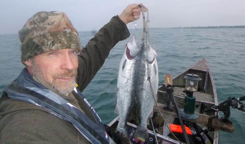 MARK WALTERS: Canoe fishing for Coho salmon makes for wild trip