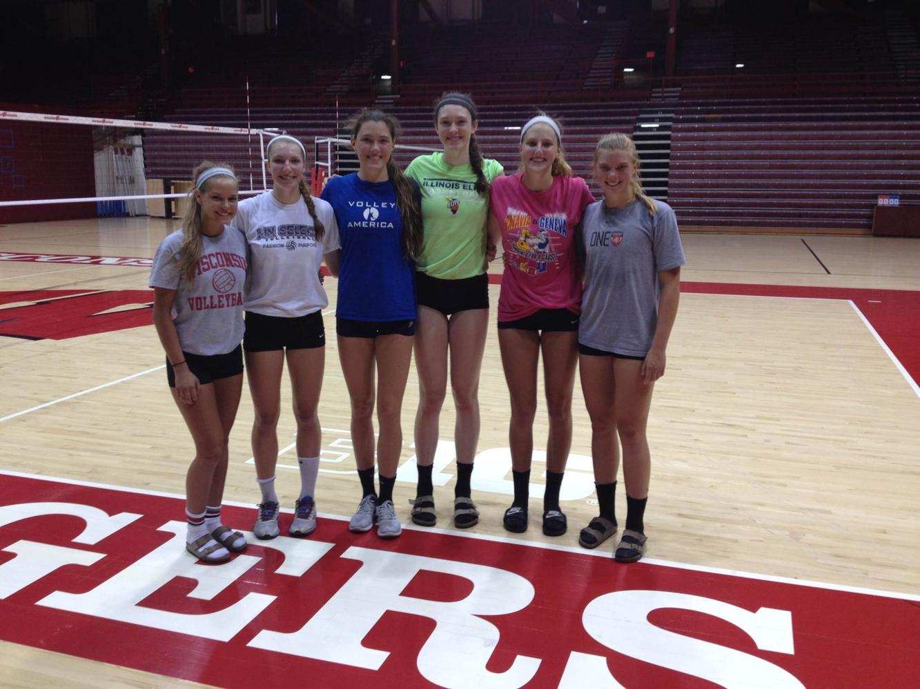 Badgers volleyball Wisconsin's recruiting class ranked No. 2 in nation