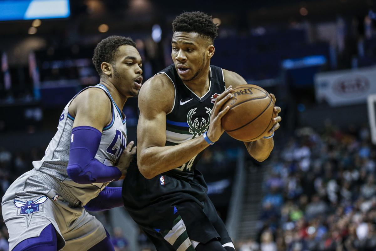 Giannis Antetokounmpo Scores 41 Points As Bucks Beat Hornets To