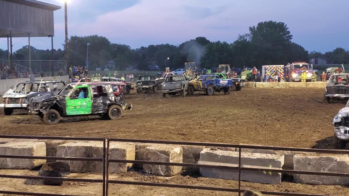 Globe,Az Demolition Derby At County Fair 2022