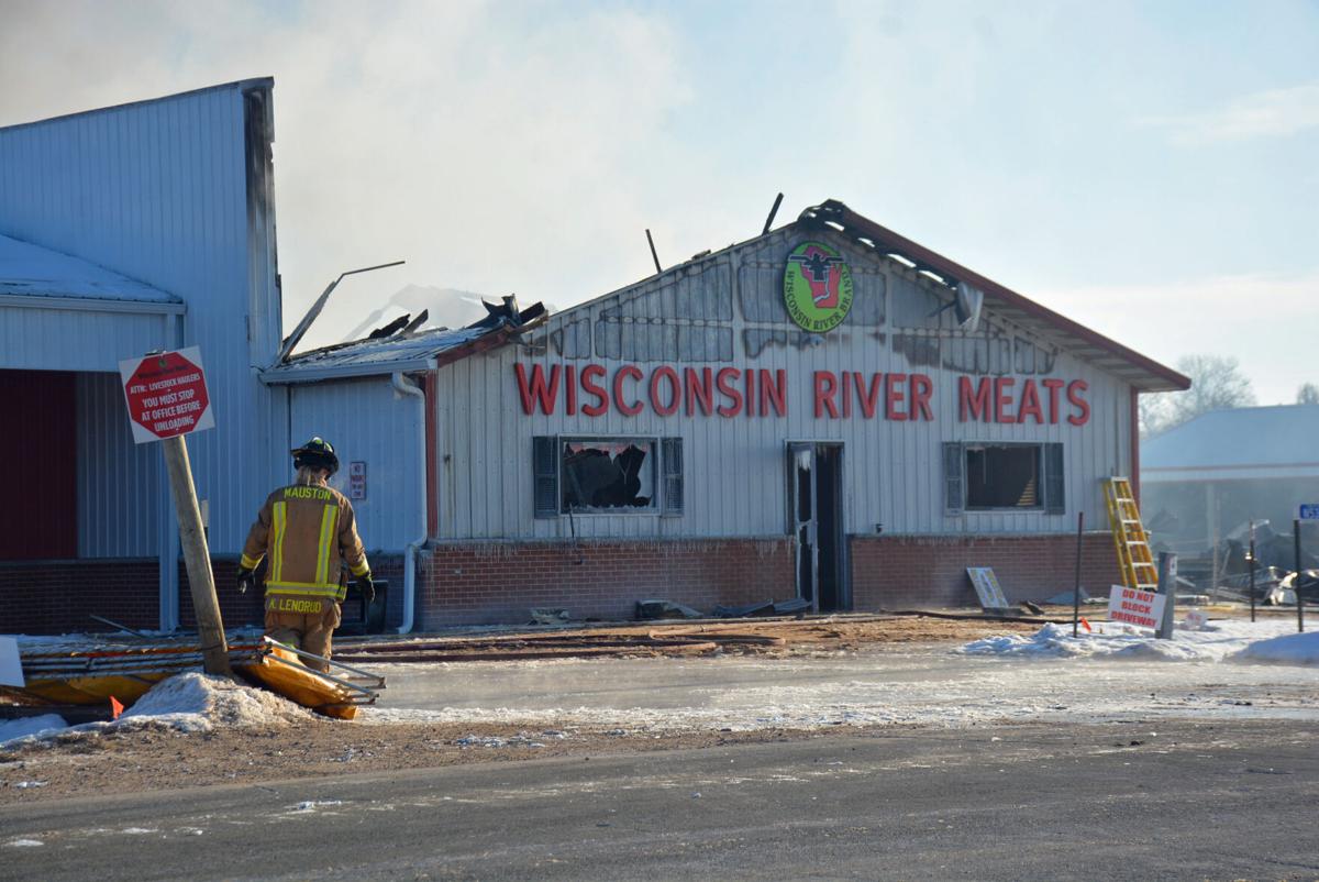 Portion of Wisconsin River Meats a "total loss" in overnight fire