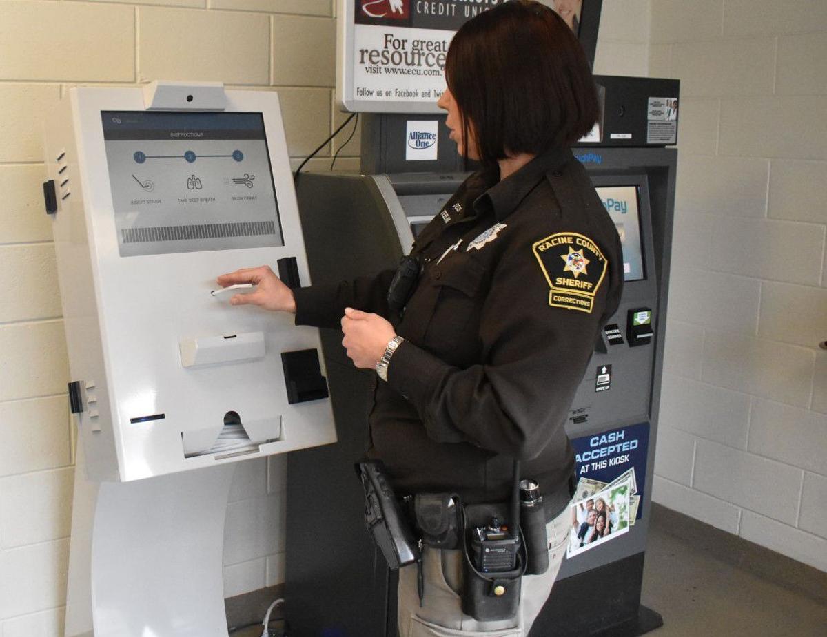 Breathalyzer kiosk