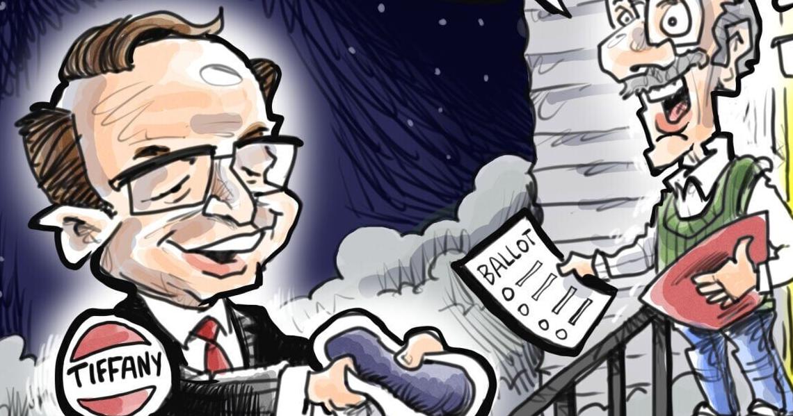 Tom Tiffany's treats aren't worth the tricks in Phil Hands cartoon