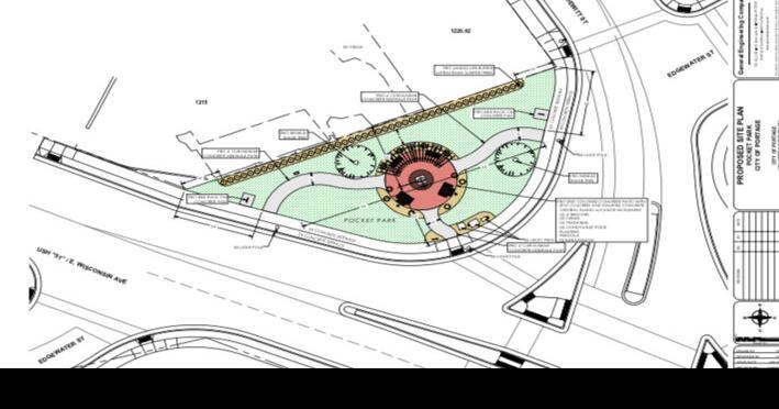Portage pleased with pocket park pledge