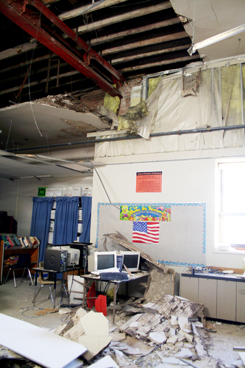 Van Brunt Moves Classrooms After Ceiling Collapse Regional