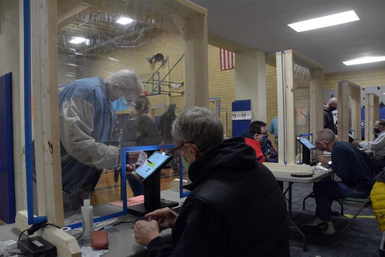 Voting in Baraboo