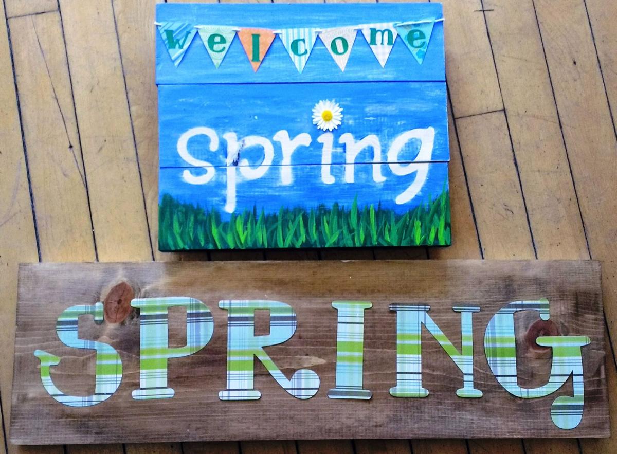 Make A Spring Sign At The Workshop In Columbus Regional News