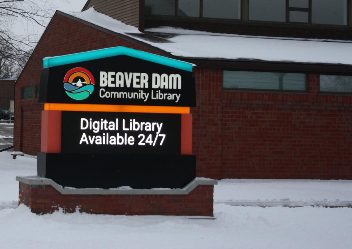 Library, Watermark stick with virtual and curbside services in Beaver