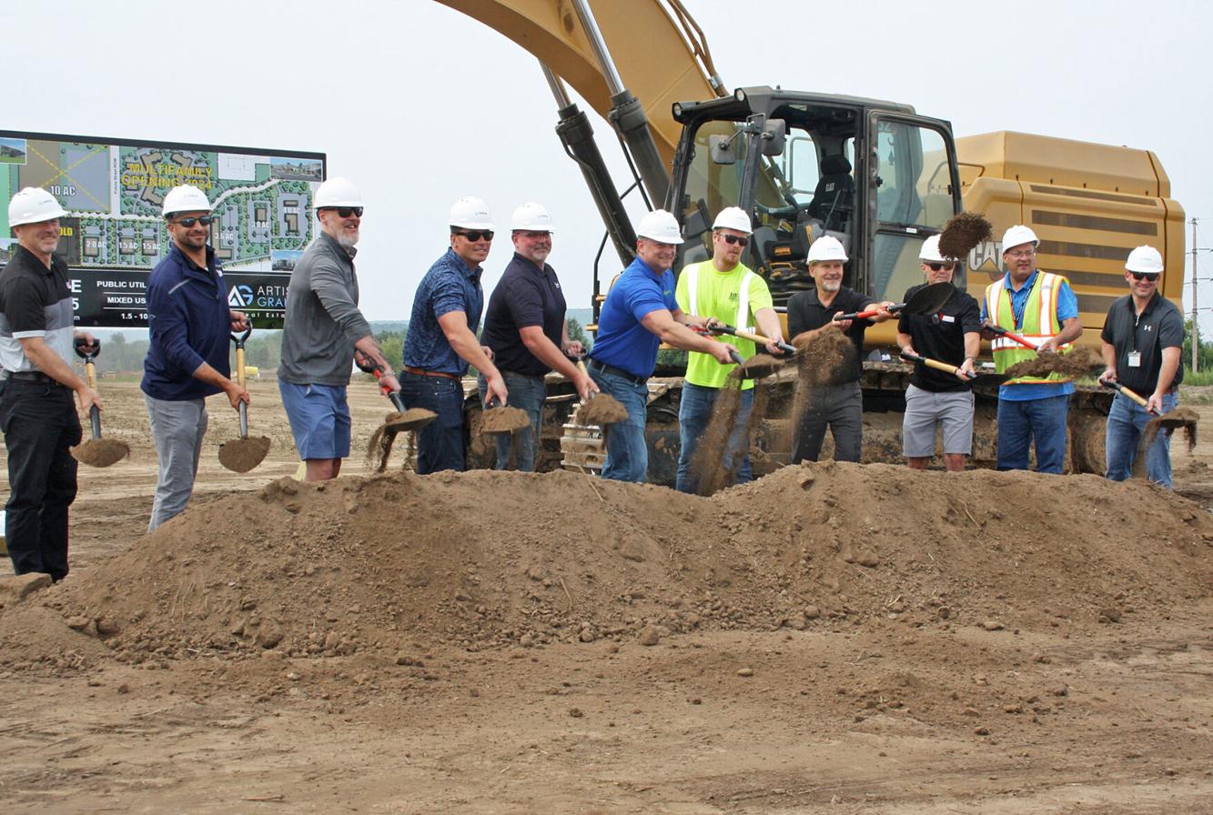 Baraboo housing and commercial development breaks ground