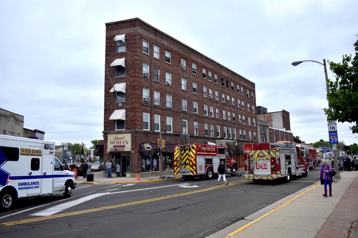 Fire kills child Sunday in downtown Portage, displaces 70 residents