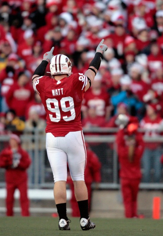 jj watt wisconsin badgers jersey