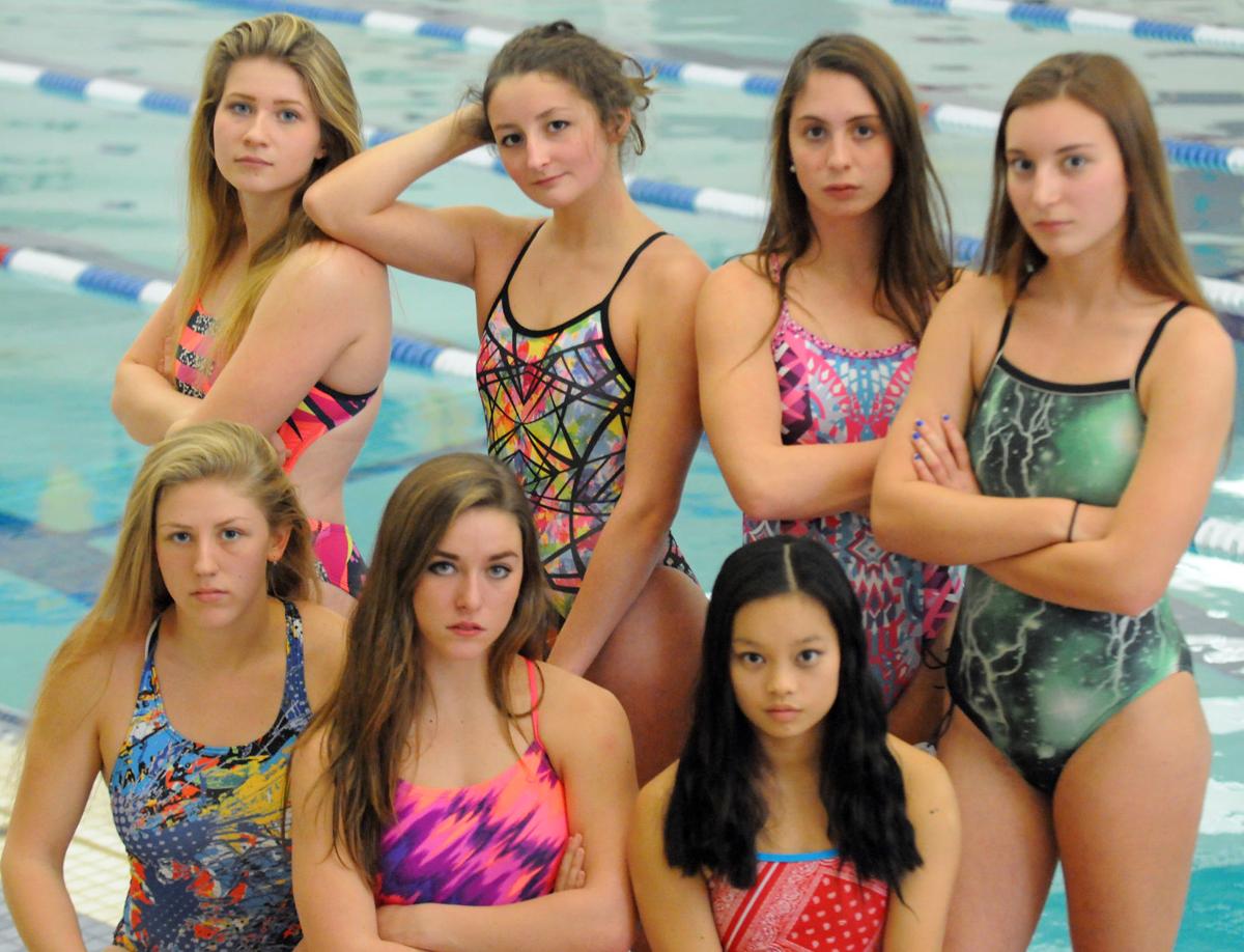 Prep Girls Swimming T Birds Vying For Multiple Spots On State Podium