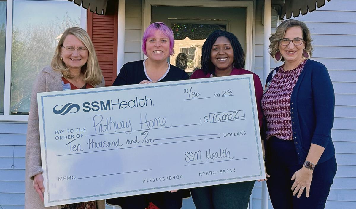 SSM Health donates $10K for Pathway Home kitchen renovation