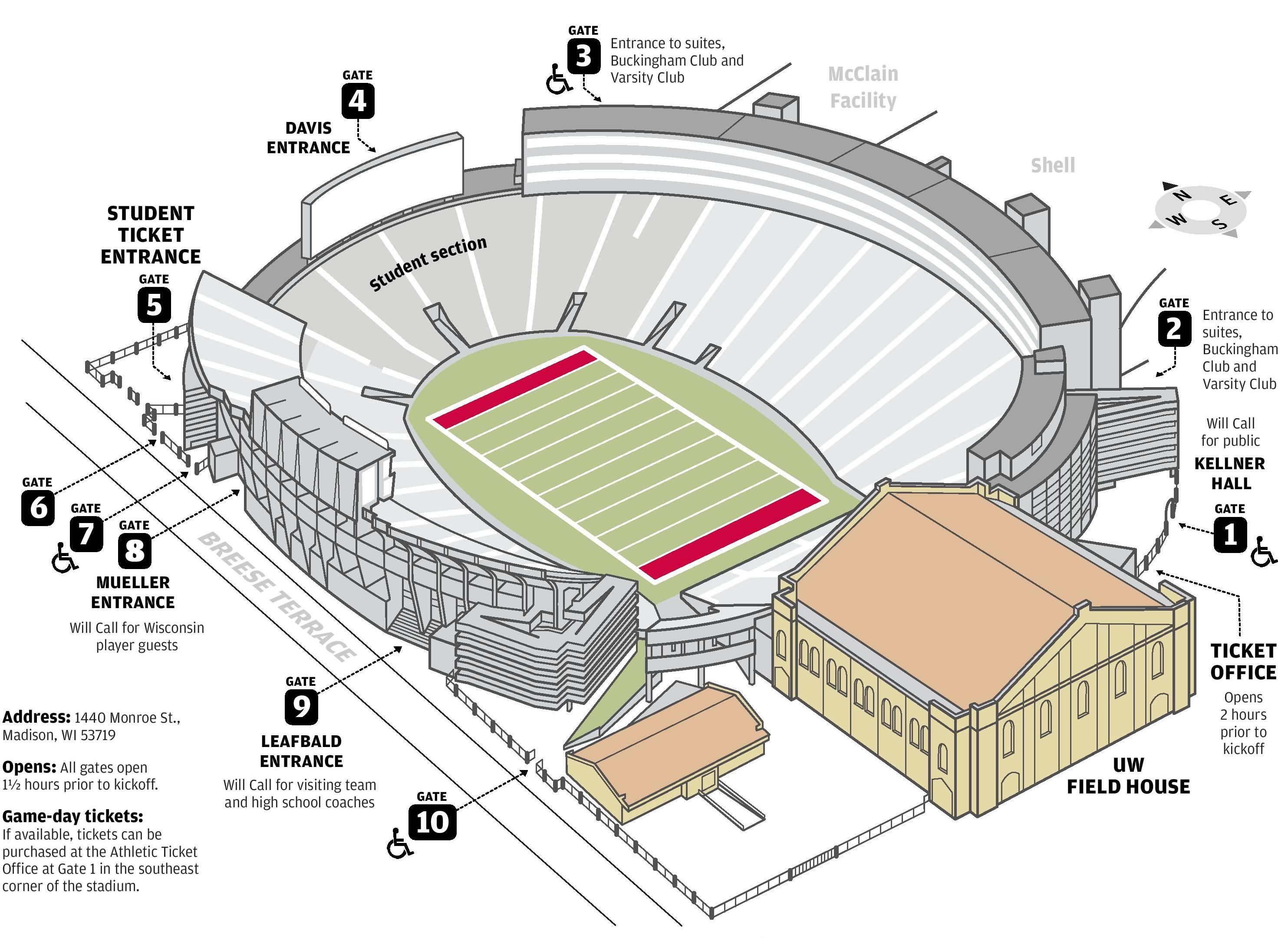 Badgers Football Guide To Camp Randall
