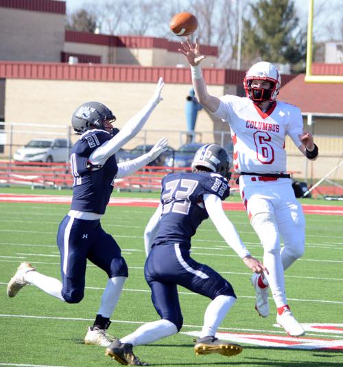 Prep football photo: Columbus' WIll Cotter