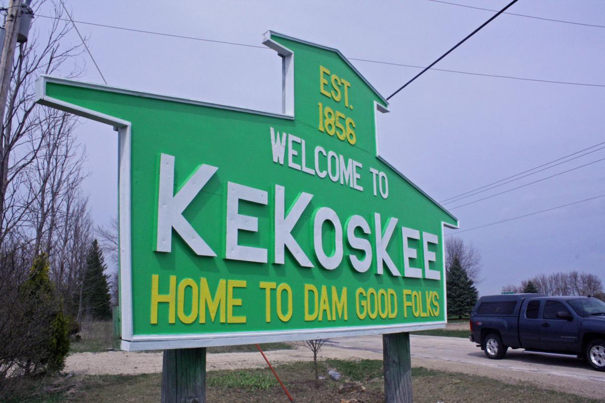 Kekoskee sign (copy) (copy) (copy)