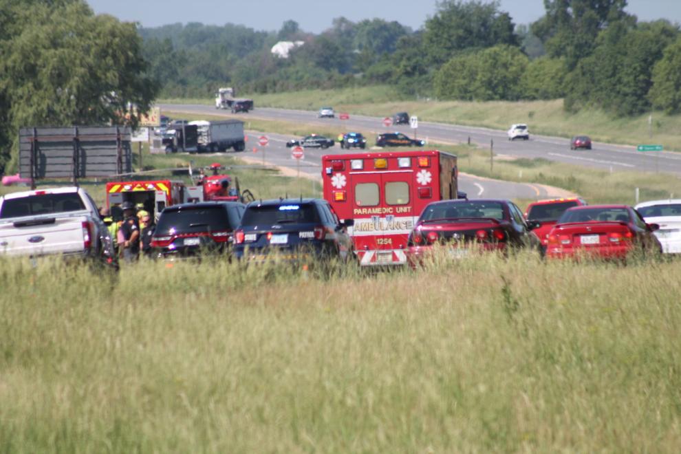 UPDATED Two critically injured after police chase ends in crash on