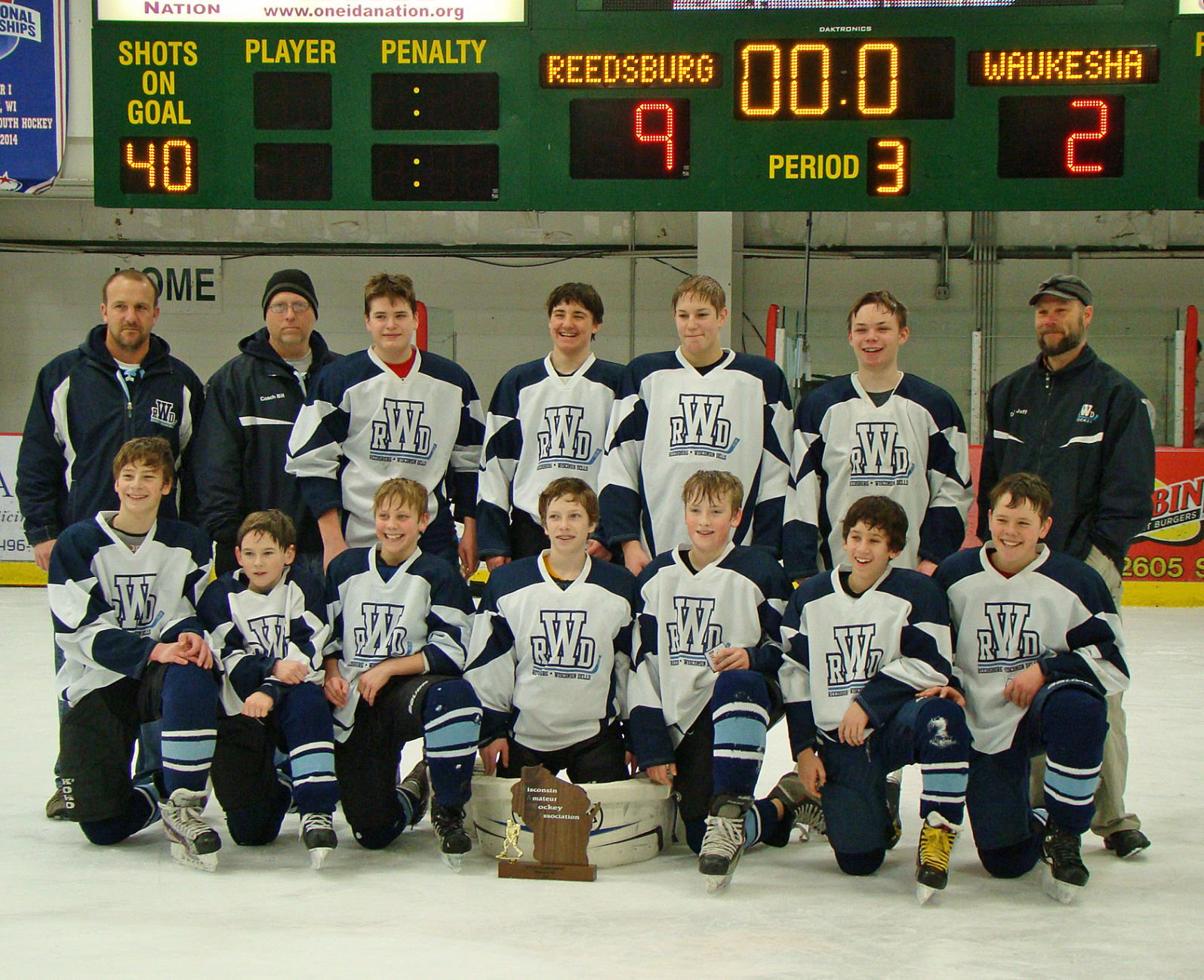 YOUTH HOCKEY: RWD Bantam B Team Takes Third At State | Hockey ...