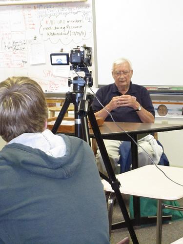 Ken Tessman is interviewed