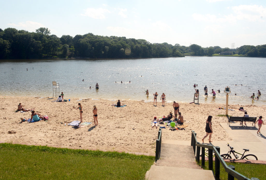 Feels Like Summer At Silver Lake Beach Regional News Wiscnews Feels Like Summer At Silver Lake Beach