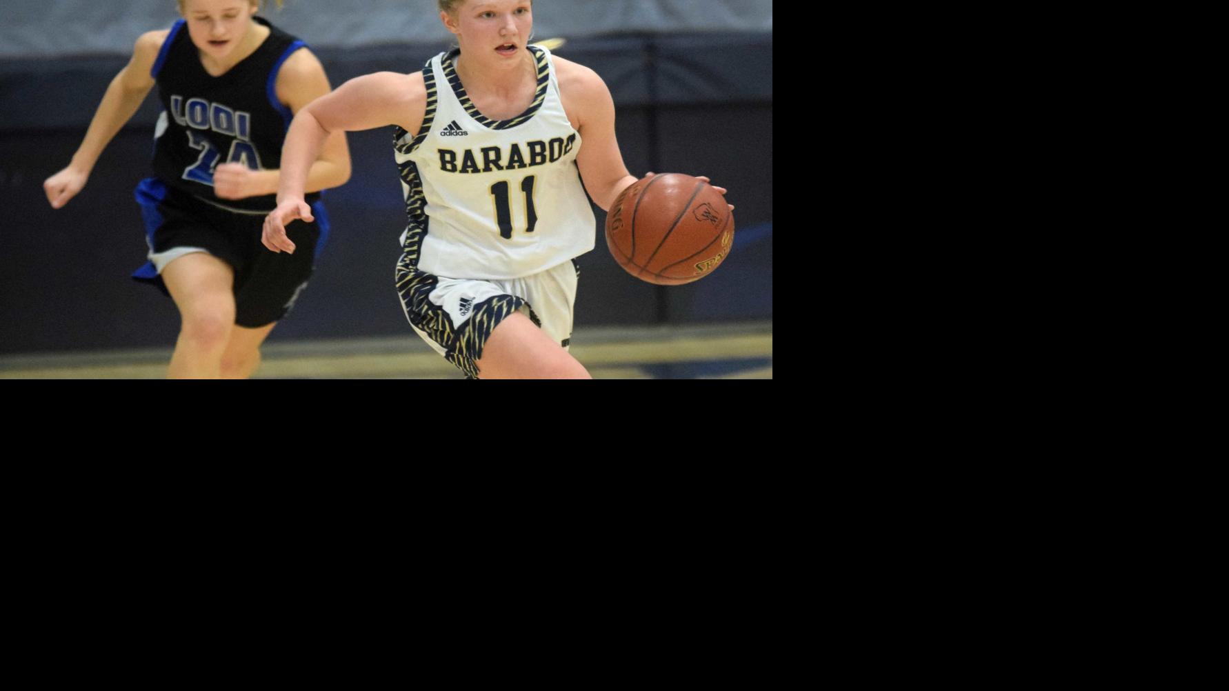 Prep Girls Basketball Baraboo S Moon Pfaff Make All Badger North