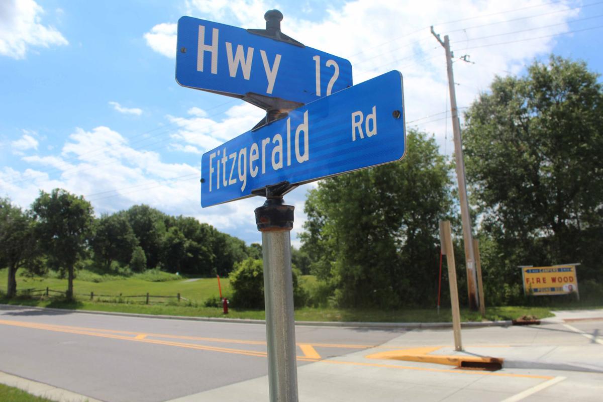 Fitzgerald Road sign Dells (copy)