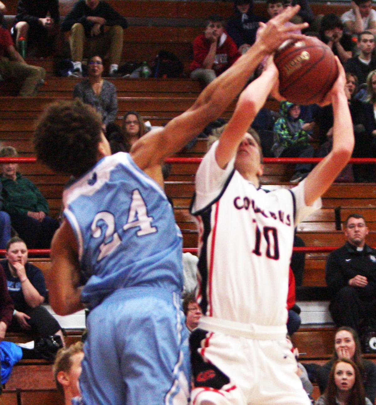 Boys Hoops Monona Grove Pressures Columbus Right Into The Floor