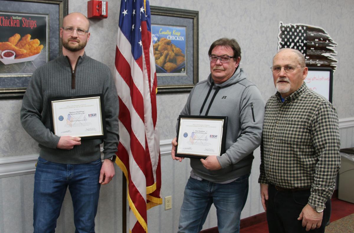 Brakebush Brothers receive Patriot Award for employee support