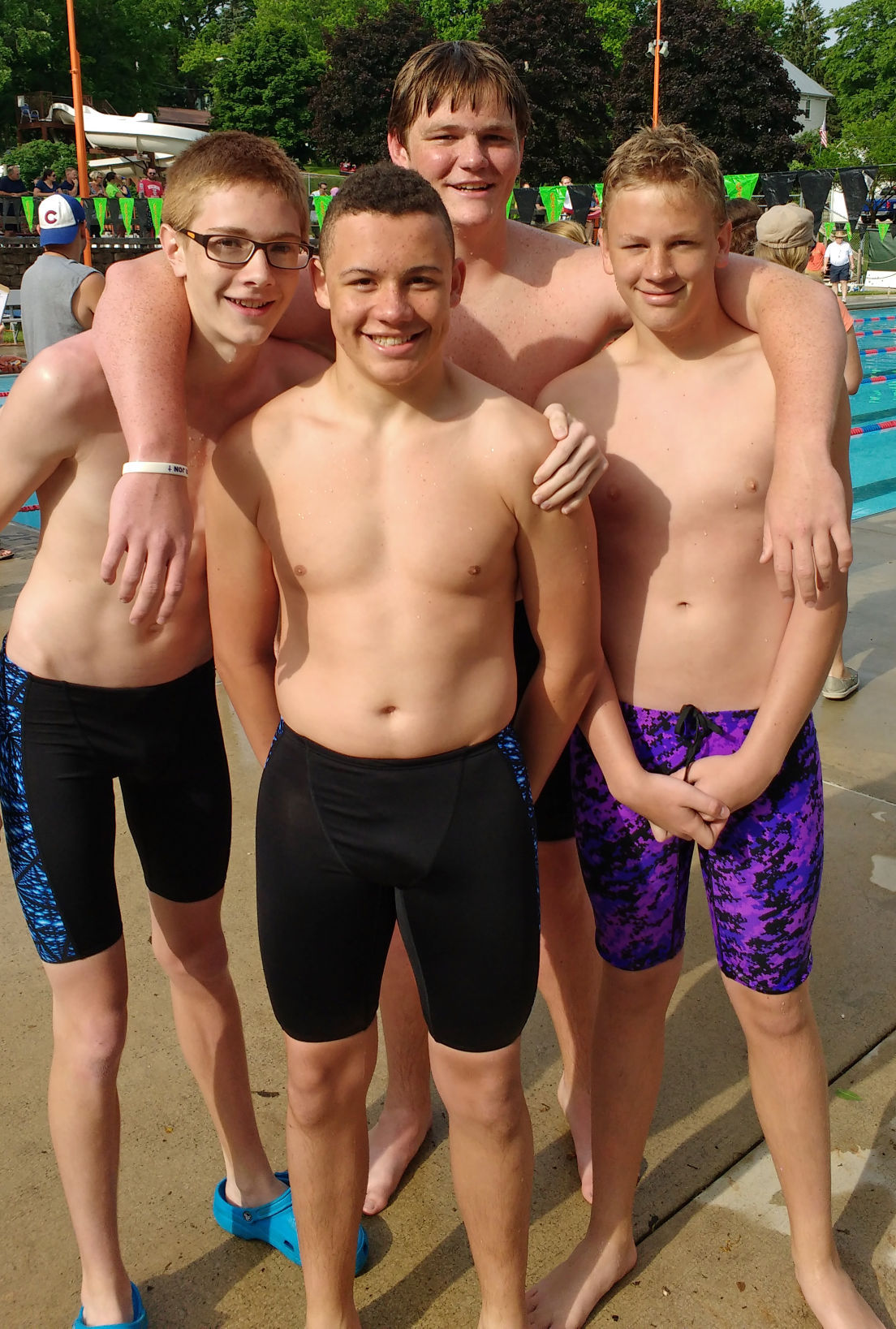 YOUTH SWIMMING Wisconsin Dells Dolphins make their summer debut Area