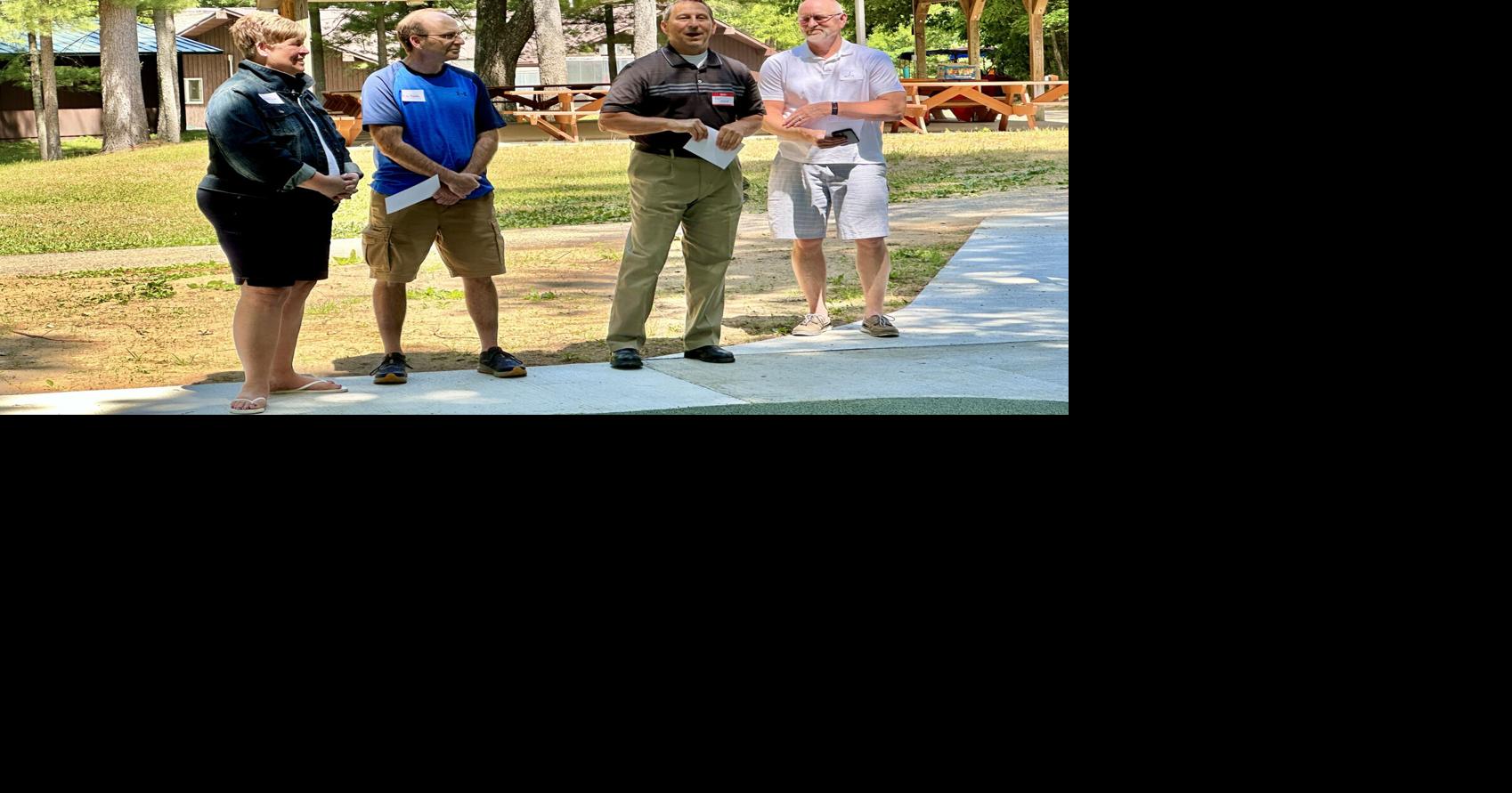New swings at Easterseals camp funded, built through donations