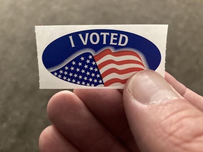 I voted