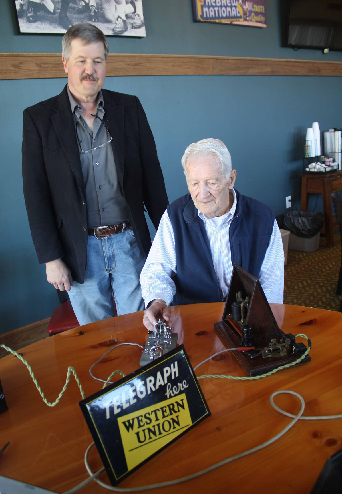 Telegraph club celebrates Morse's birthday in the Dells Regional news