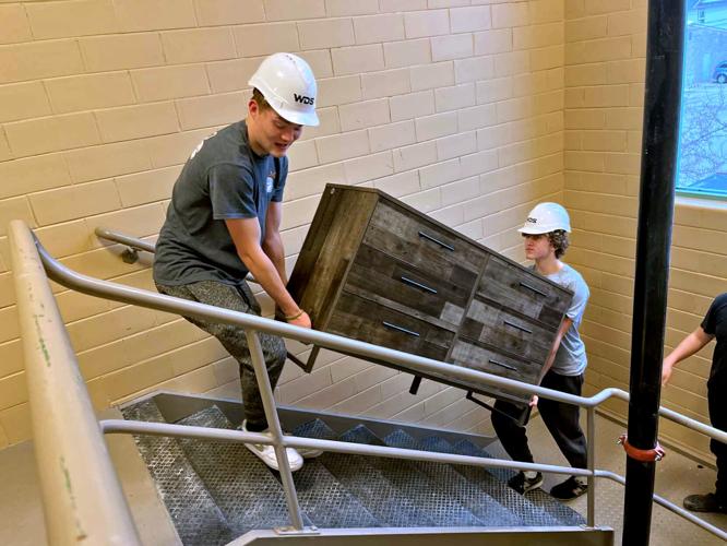 Volunteers work together to complete new PAVE facility