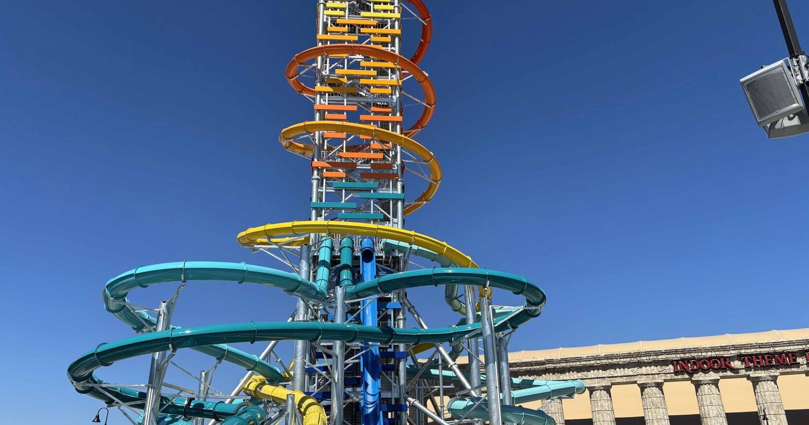 Tallest U.S. waterslide open at Wisconsin Dells' Mt. Olympus - Vimarsana News