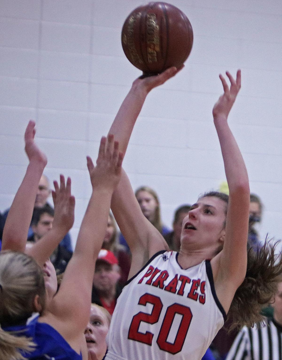Girls Hoops Big End To First Half Counter Punch In Second Half