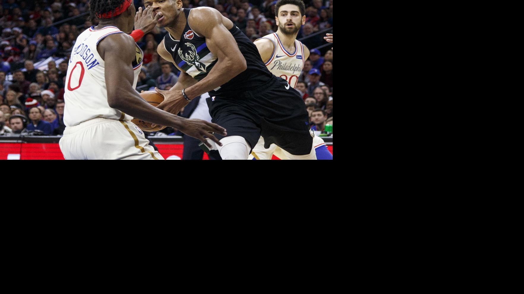 Joel Embiid 3 Point Happy 76ers Have Their Way Against Bucks