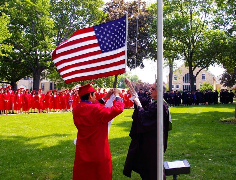 Wayland graduation honors traditions