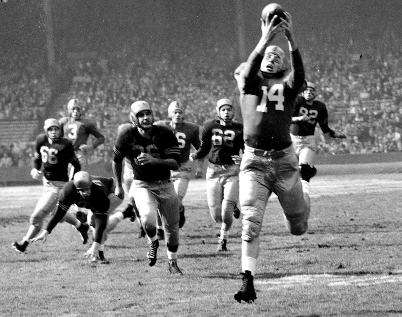 COLLEGE FOOTBALL A look back at the AP powerhouses of the 1950s