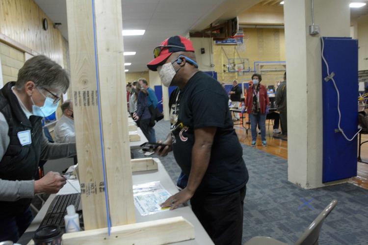 Voting in Baraboo
