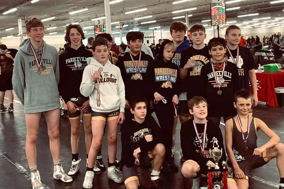 MIDDLE SCHOOL WRESTLING Pardeeville finishes second at WWF 6th8th